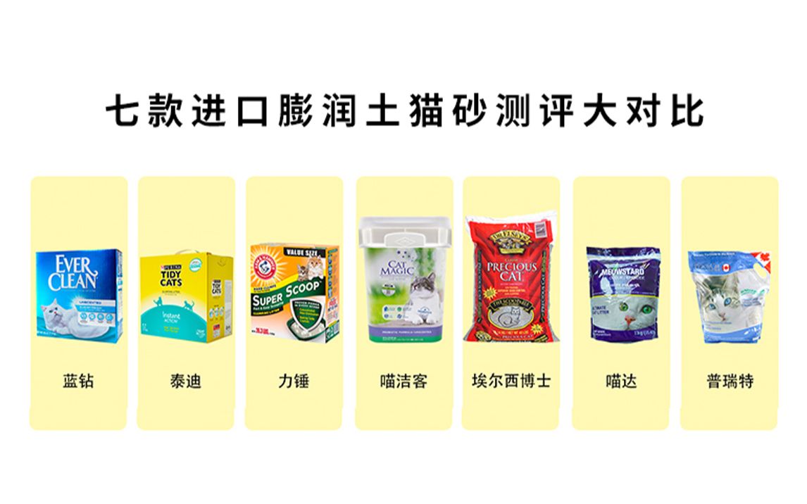 进口膨润土猫砂测评
