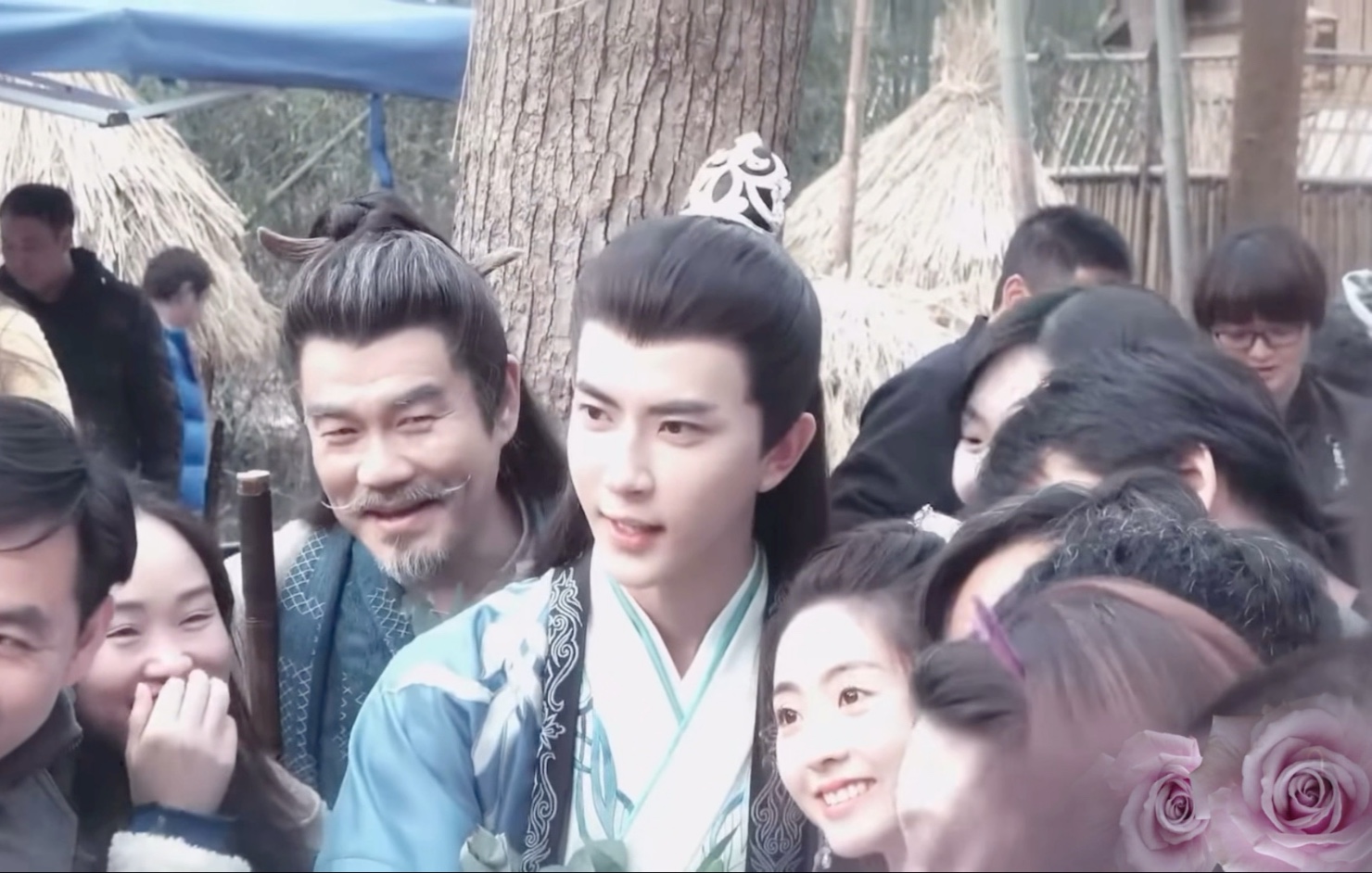 陌上人如玉，公子世无双！现实中的他也真的温润如玉，温柔善良。