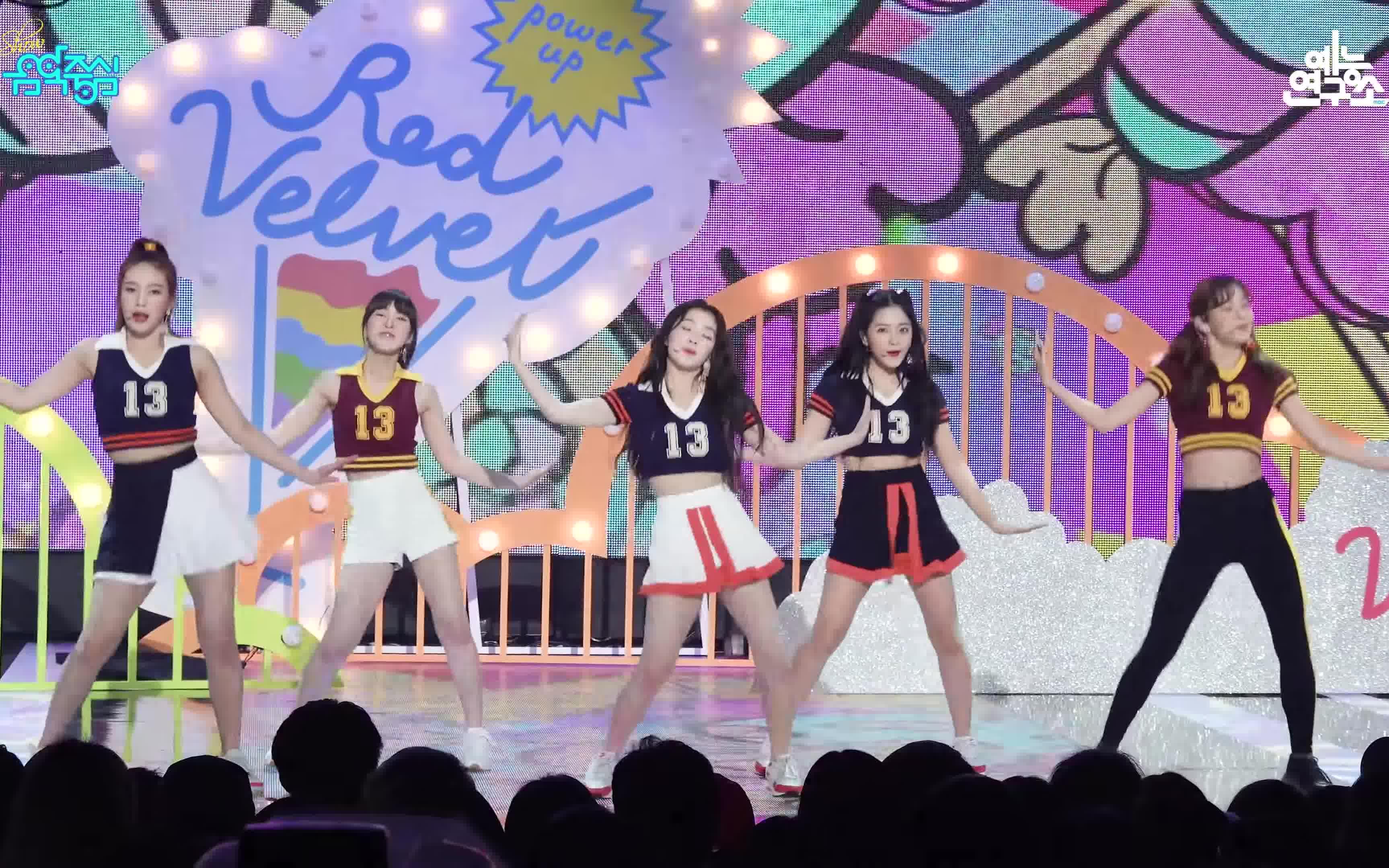 [4k music core直拍] red velvet - power up 180811