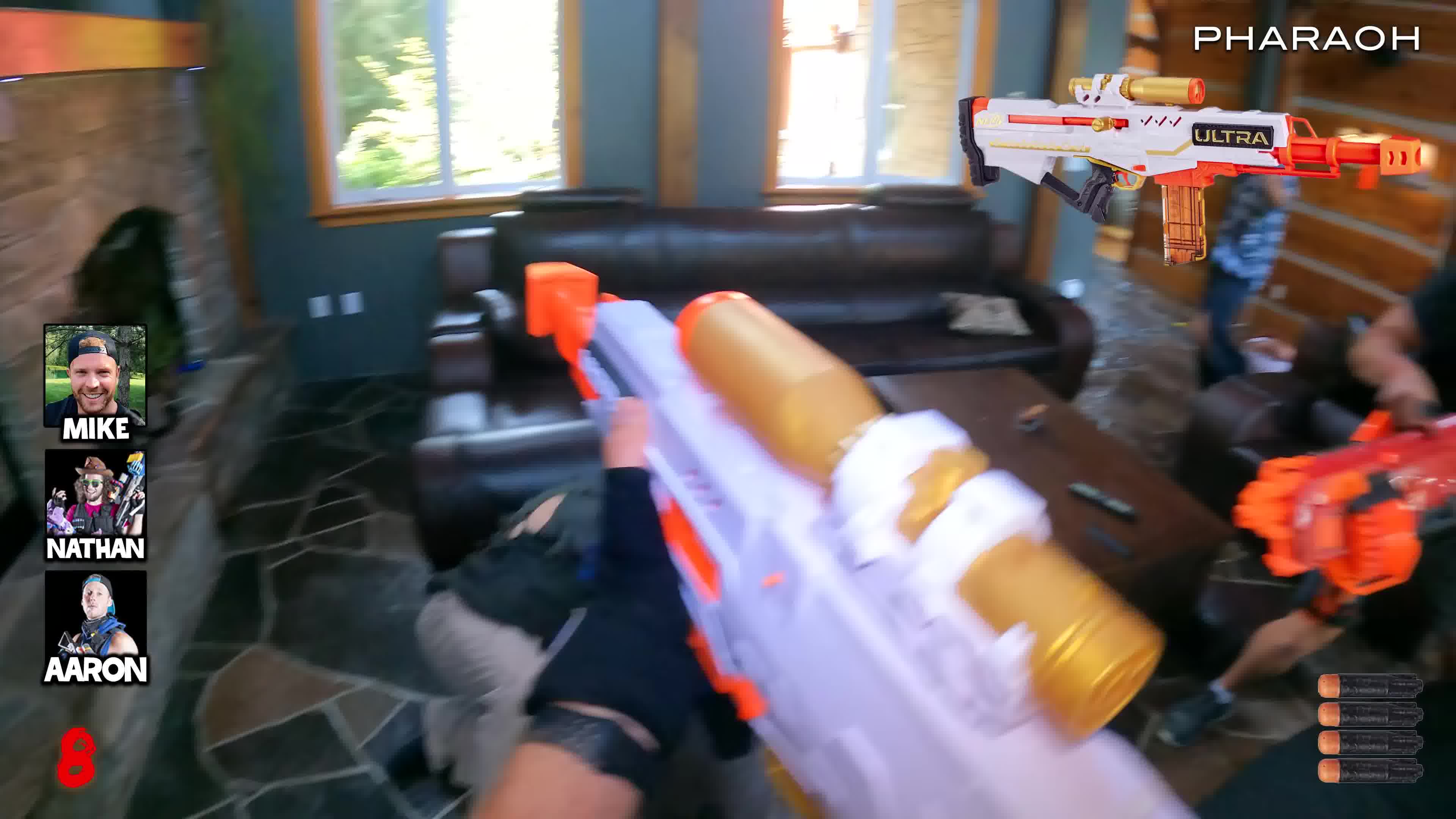 NERF】NERF meets Call of Duty ZOMBIES 43 Gun First Person Shooter-哔哩哔哩