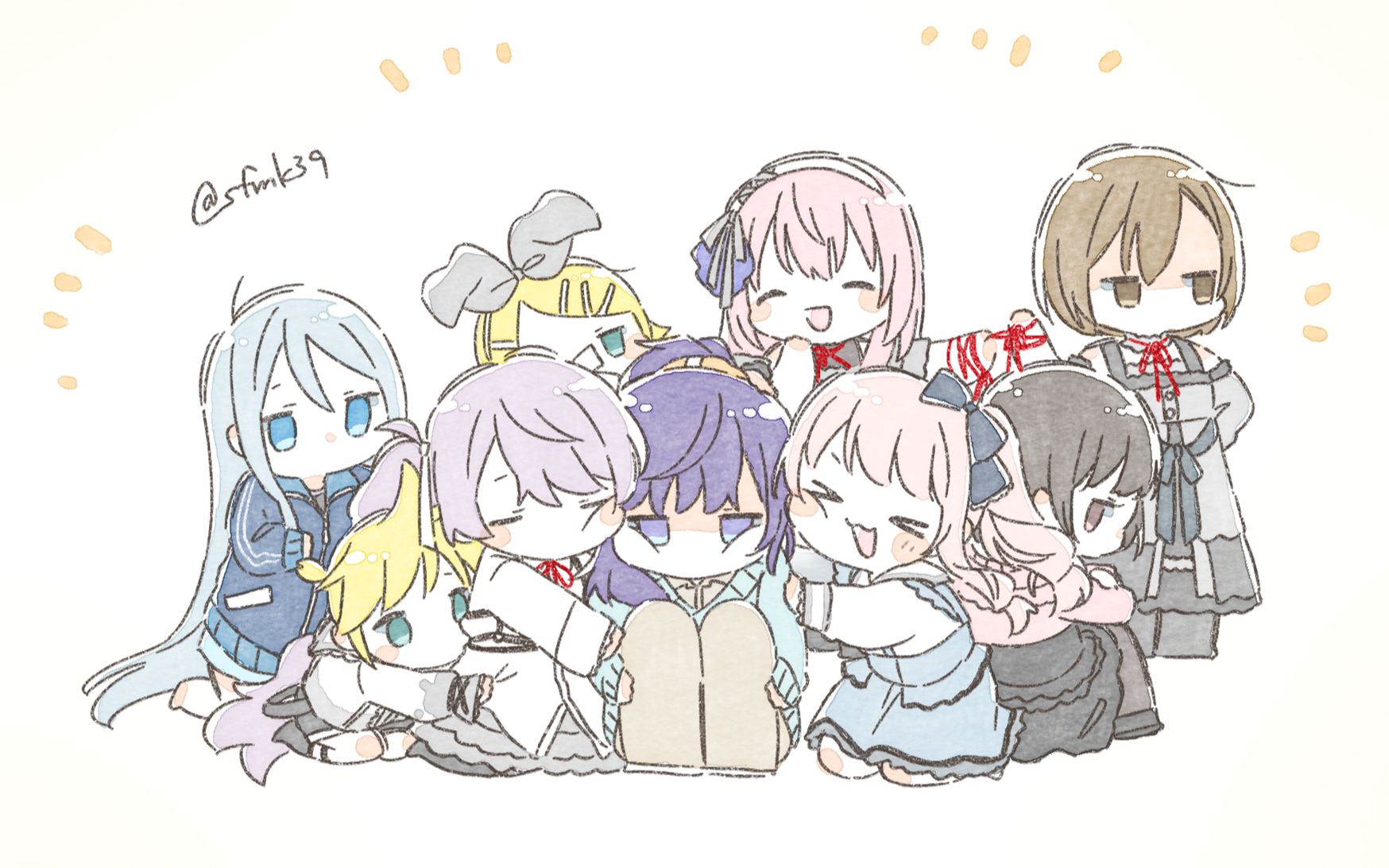 【PJSK/中字】mfy的系统Live2D语音（截至2022冬季）