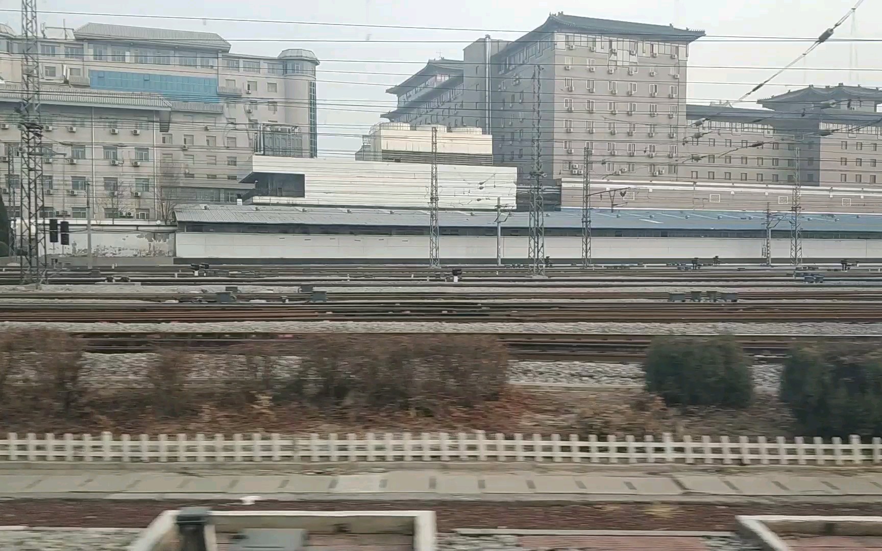 g83次cr400bfa北京西高速场杜家坎线路所区间右侧展望