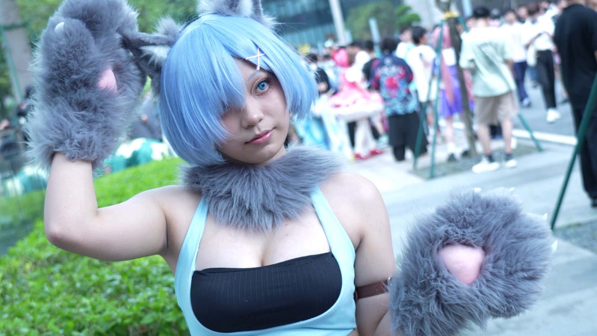 [Gray Wolf Rem cos]-Too fierce, Dare!