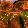 剪多余Ⅰ家常菜合集 青椒酿肉 水煮肉片 辣椒炒肉 蒜蓉粉丝虾 肉沫茄子 东北乱炖
