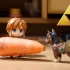 【塞尔达无双】定格动画丨林克给小马喂了巨大胡萝卜之后……【Animist】