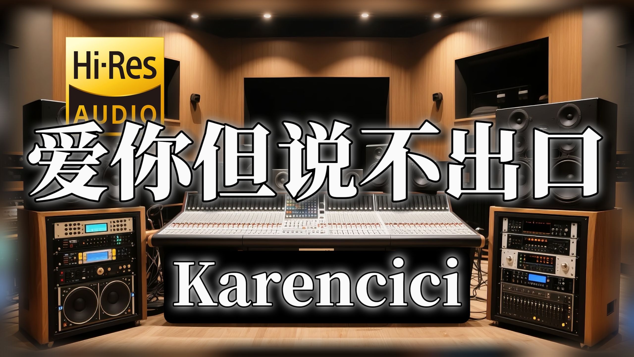 【𝐇𝐢-𝐑𝐞𝐬无损音质】｜《爱你但说不出口》- Karencici -‘宝贝 今晚的我有点醉’