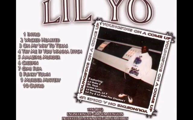 孟菲斯说唱】Lil Yo - Youngsta's On A Come Up (1996) [FULL ALBUM]_哔哩哔哩_bilibili
