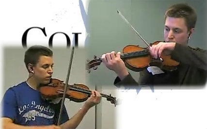 [小提琴]双人演奏！具有学习可操作性的 ~viva la vida~