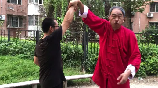 太极拳15：太极拳理论之舍己从人在被抓手时的应对方法