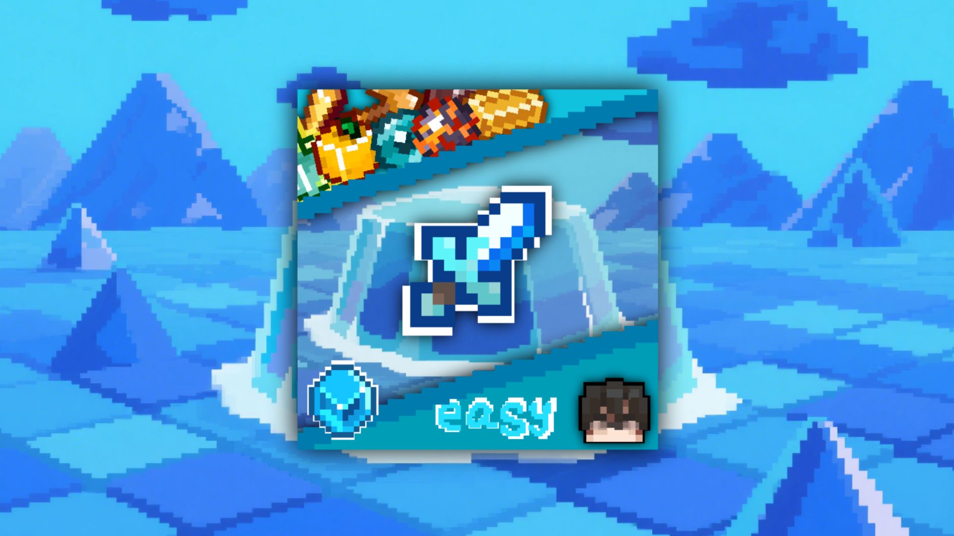 【我的世界】曹某最新像素材质包[果冻物语]16x 适配布吉岛