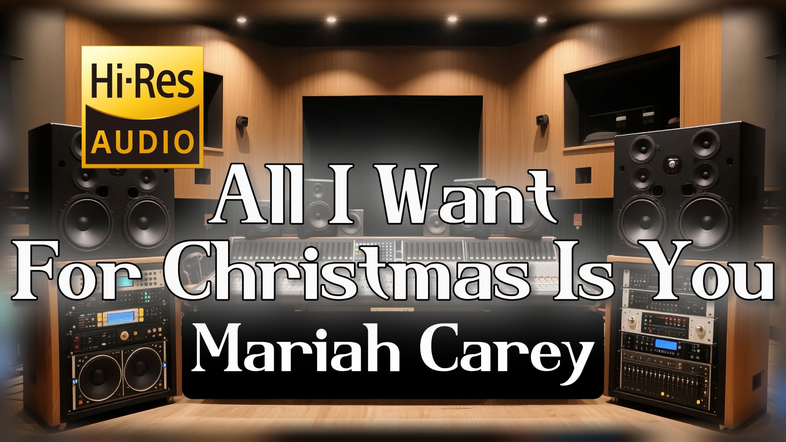 【𝐇𝐢-𝐑𝐞𝐬无损音质】｜《All I Want For Christmas Is You》- Mariah Carey -
