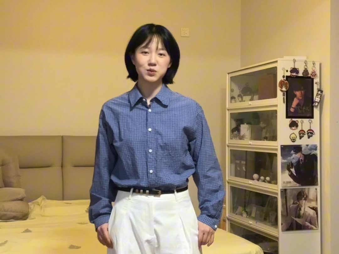 买了一堆新衣服！