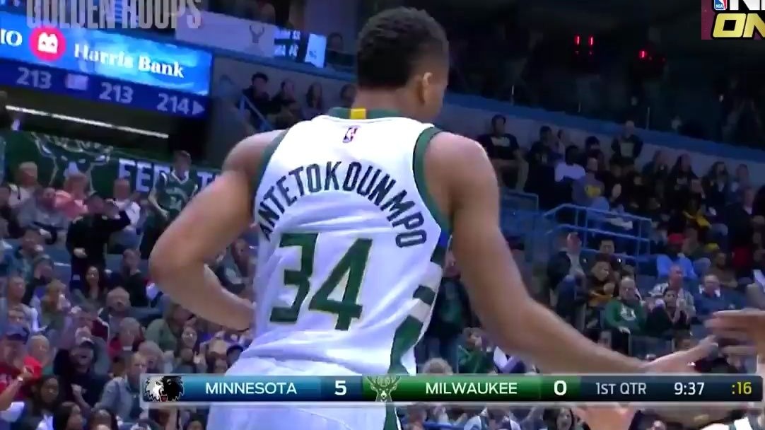 字母哥雄鹿生涯最强集锦！