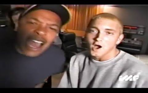 当rappers听他们自己的歌4drdreeminem50cent