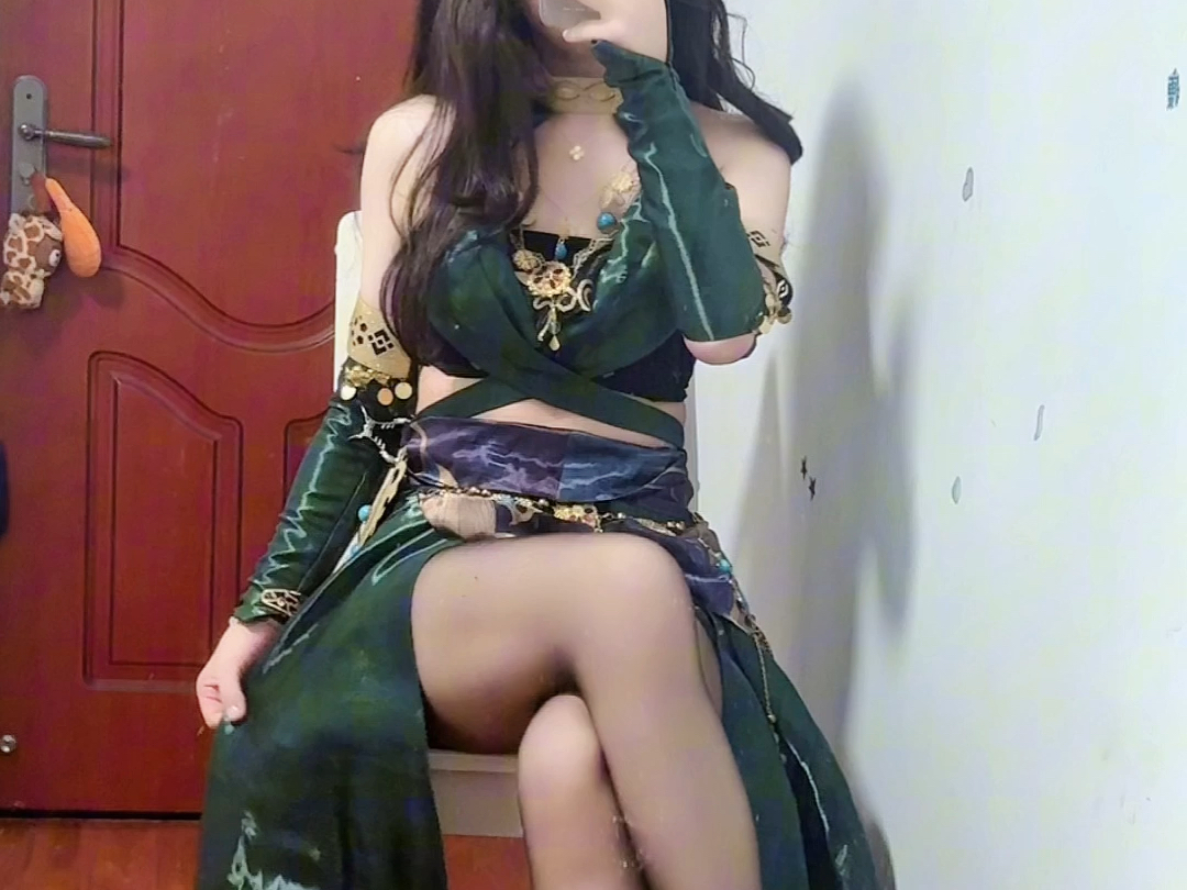 Once upon a time there were no rivers, but now there's black silk and legs.