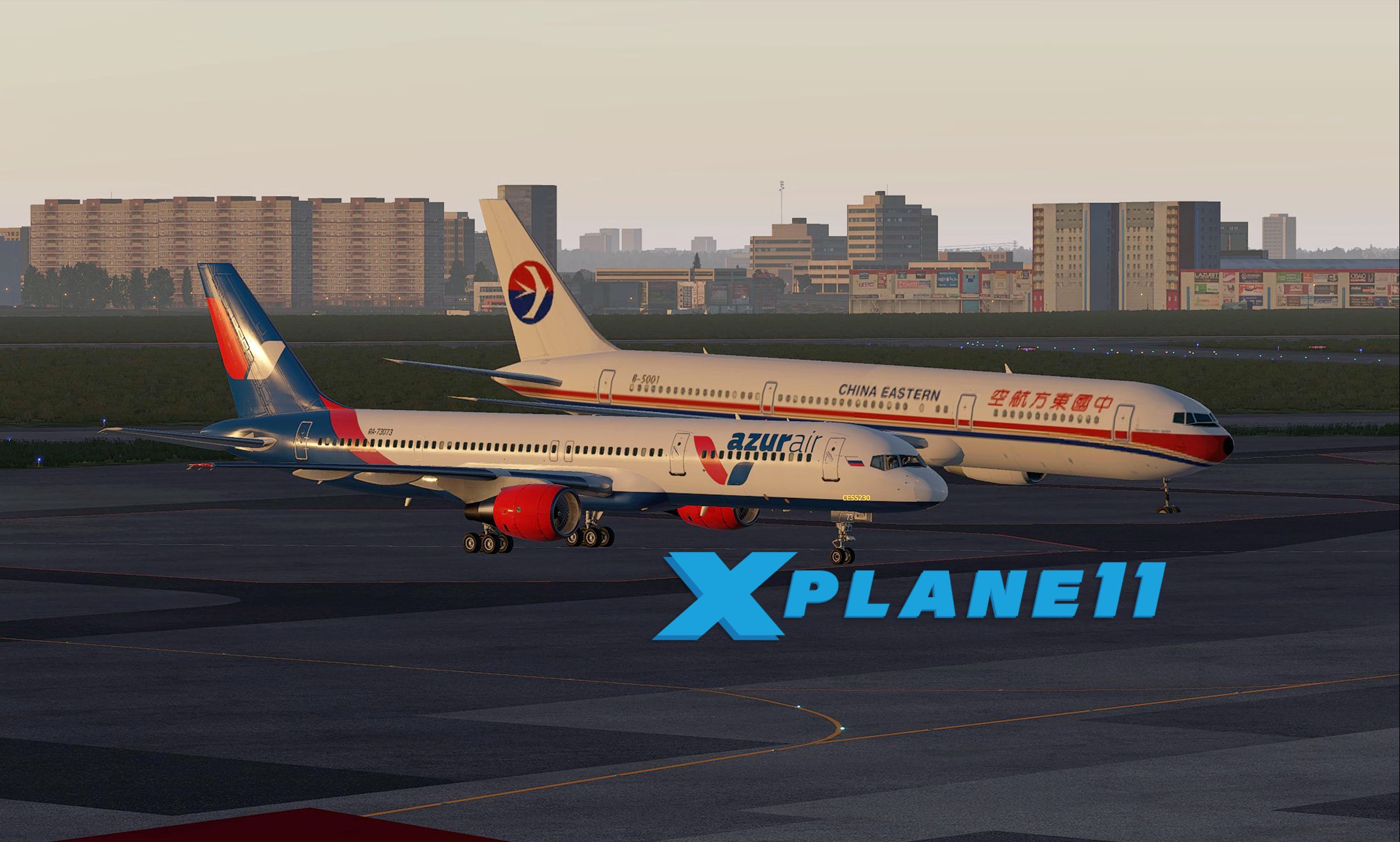 UNOO→UNNT B752 双人航线飞行 X-PLANE11