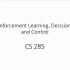 【课程】伯克利 CS285/CS294-112: 深度强化学习, 决策及控制 (2019 秋 | 英字)
