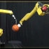 工业机器人旋转篮球，来感受一下工业机器人的柔性与重复定位精度！