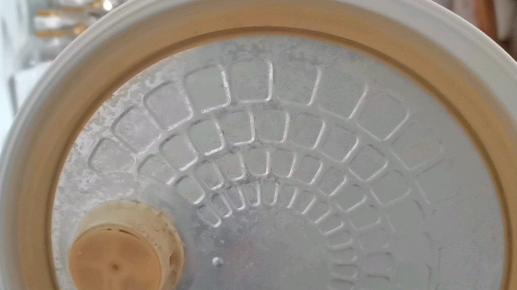 清洗电饭煲锅盖小妙招，一下就清洗干净完毕，也不用帕子擦了