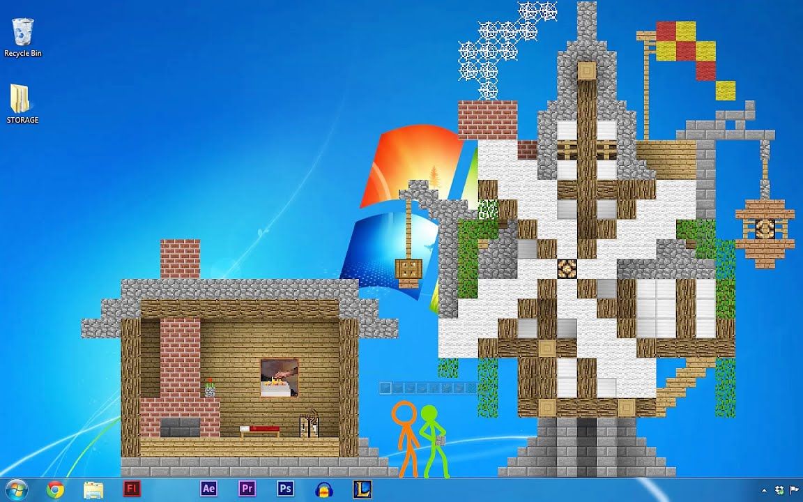 理性分析：火柴人 VS 我的世界(Minecraft)[一阶段]的第1张示图