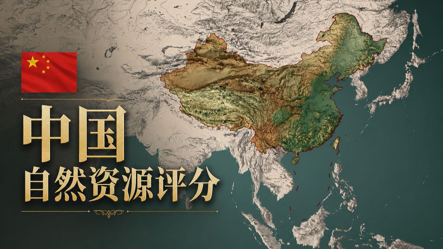 中国地理评分1：自然资源篇【地理大评分总第38期】