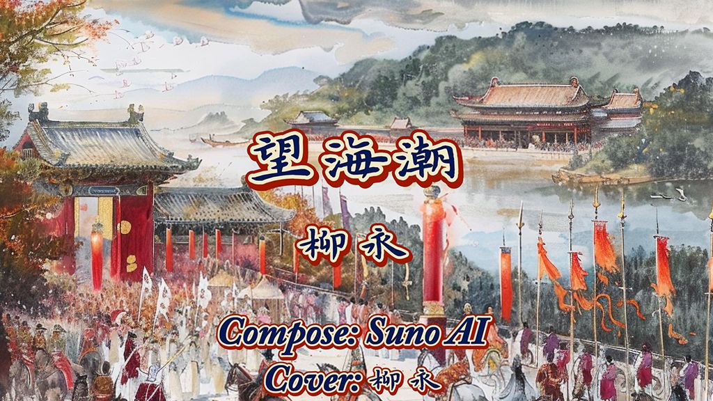 【Suno AI】有三秋桂子，十里荷花！（望海潮 Cover 柳永）