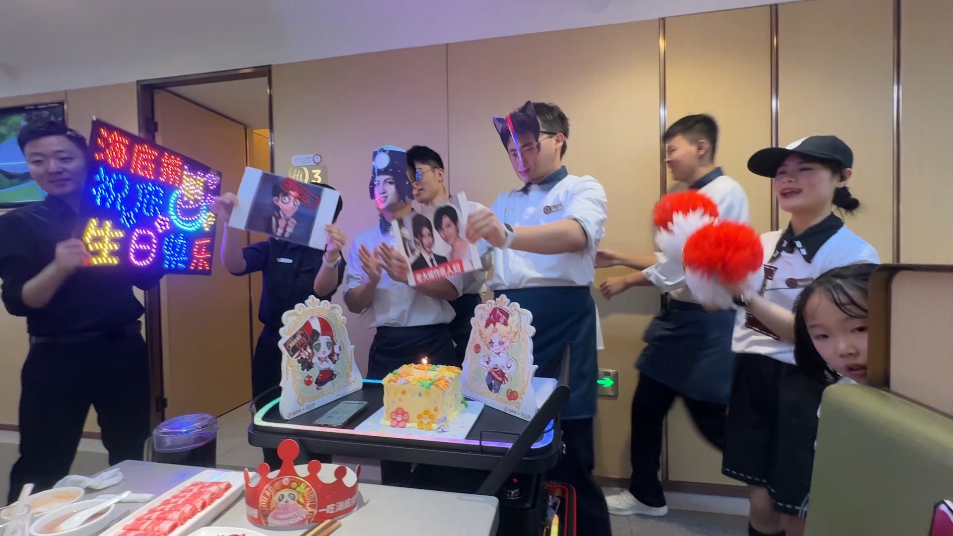 伯千487合唱海底捞生日歌