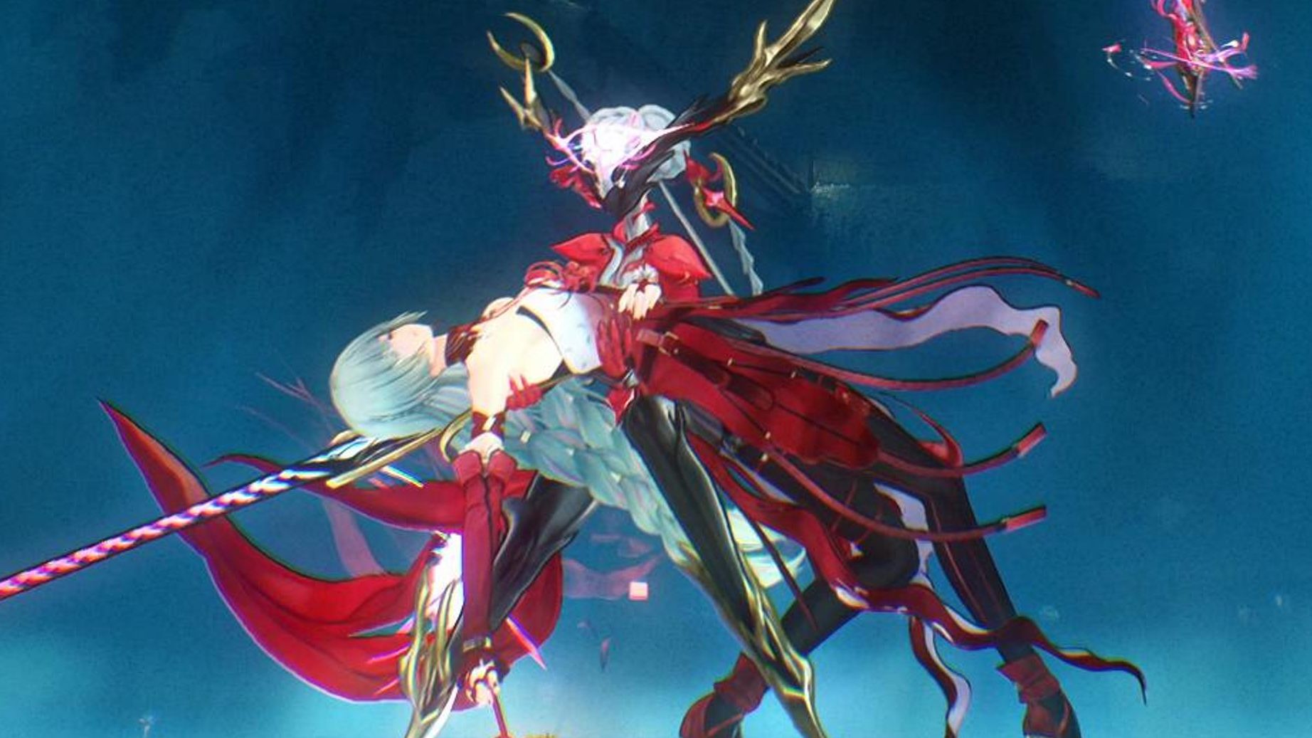 彼岸花海独舞，分不清谁是镜中影[4K/无UI]弗洛洛VS赫卡忒