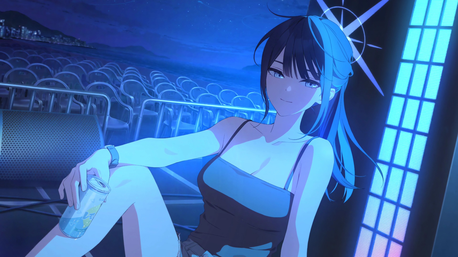 蔚蓝档案锭前纱织泳装记忆大厅8K