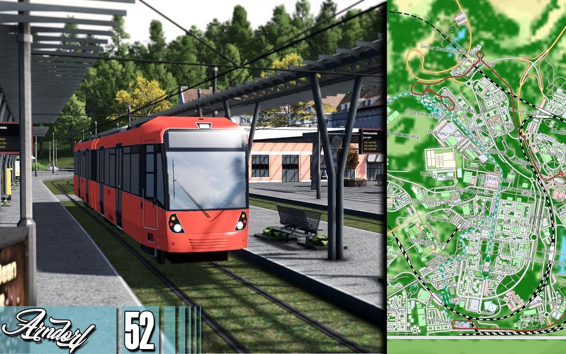 安多 第五十二集 最长电车线 红线搭乘 都市天际线longest Tram Line In Arndorf Red Line 13 1 Km 哔哩哔哩 つロ干杯 Bilibili