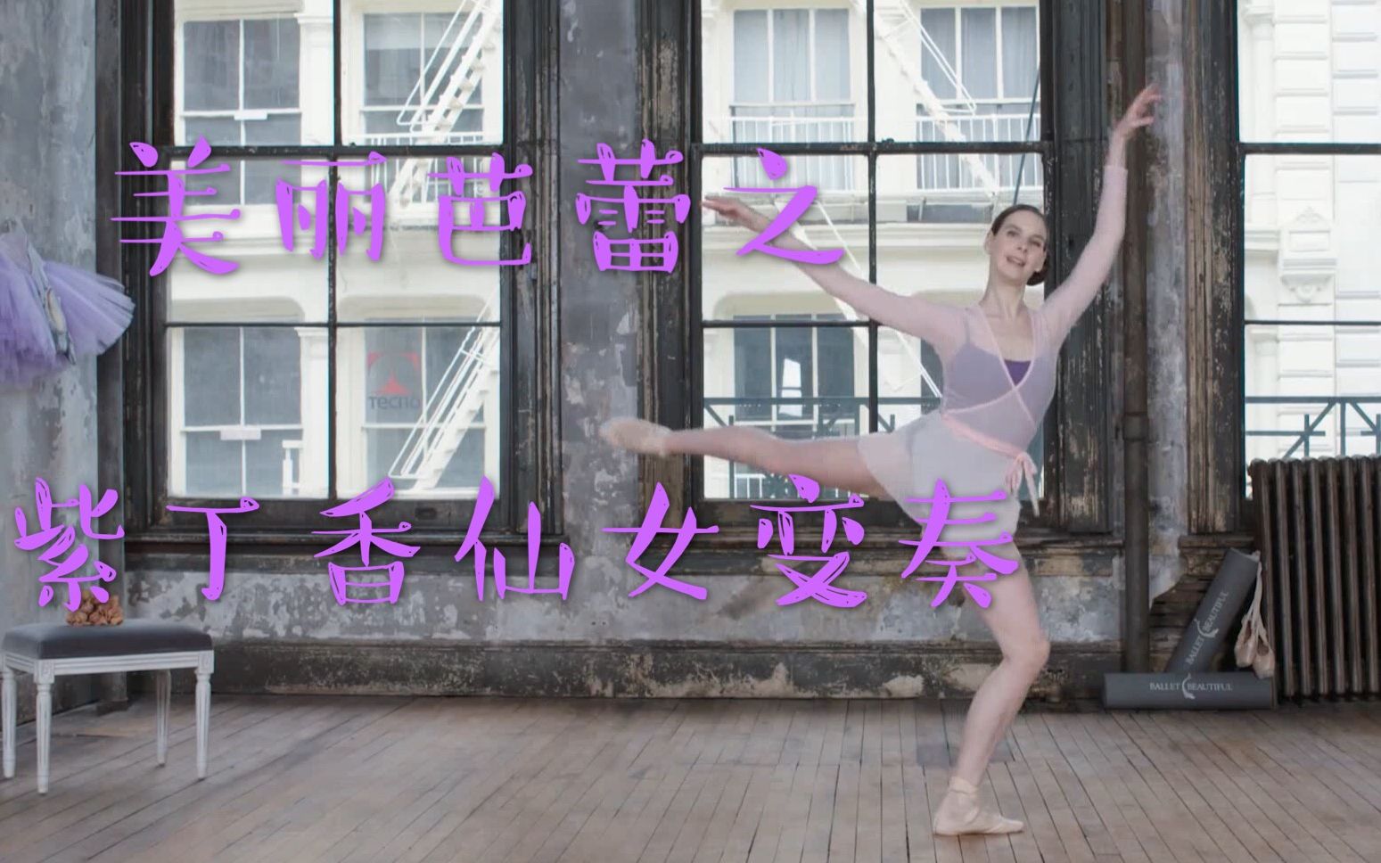 全新独家美丽芭蕾—芭蕾塑形之睡美人紫丁香仙女变奏改编版