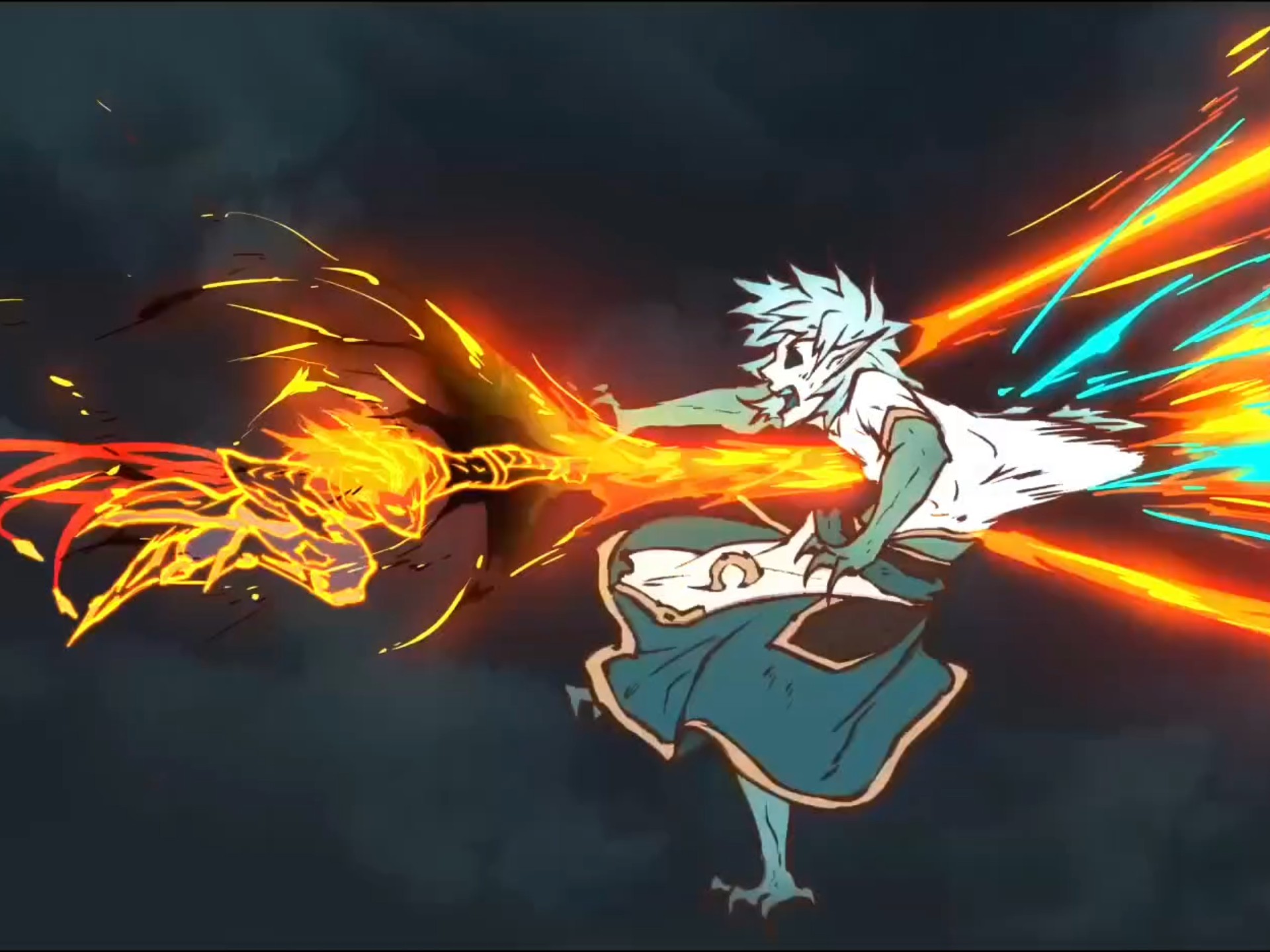 【无水印版】雾山五行最精彩最帅打戏 孔雀vs翊悬 超高画质 调音 调色2