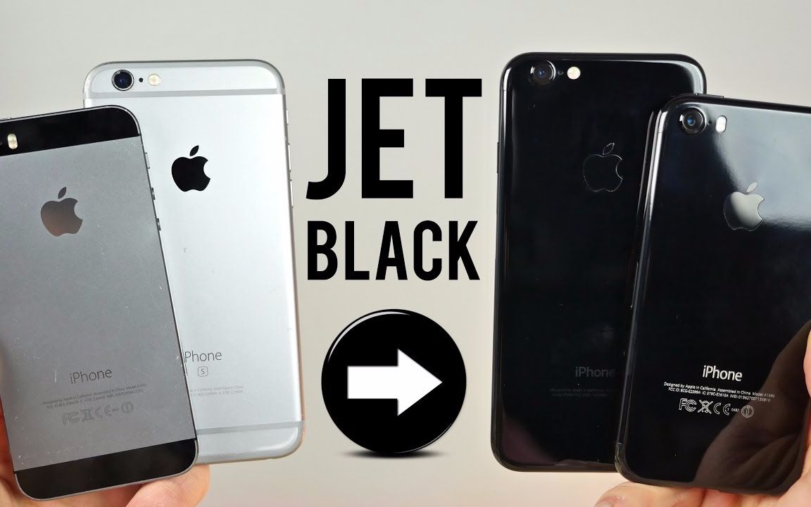 如何把你的iPhone 6s/6/5s变成亮黑色的iPhone 7?