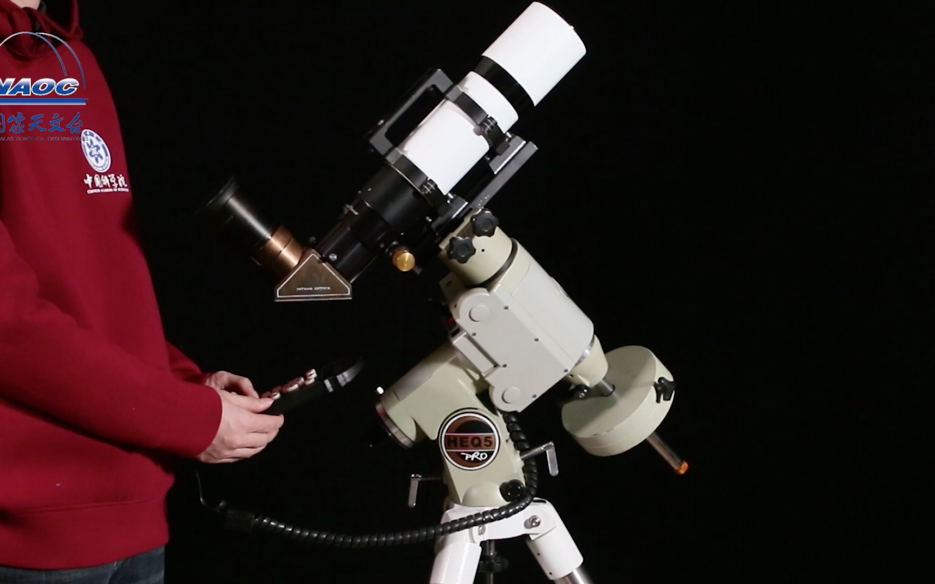 望远镜课程④｜GOTO系统望远镜的组装与三星校准方法简介-哔哩哔哩