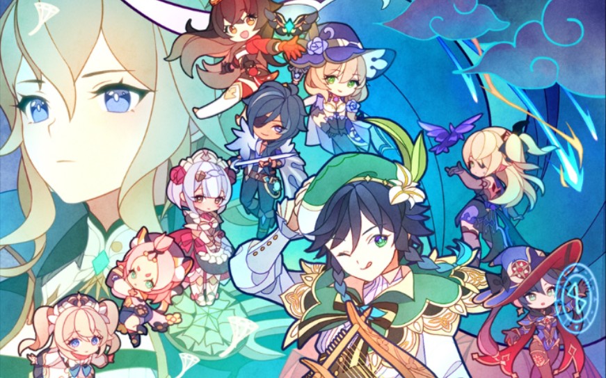 活动作品原神蒙德全员角色百战成诗
