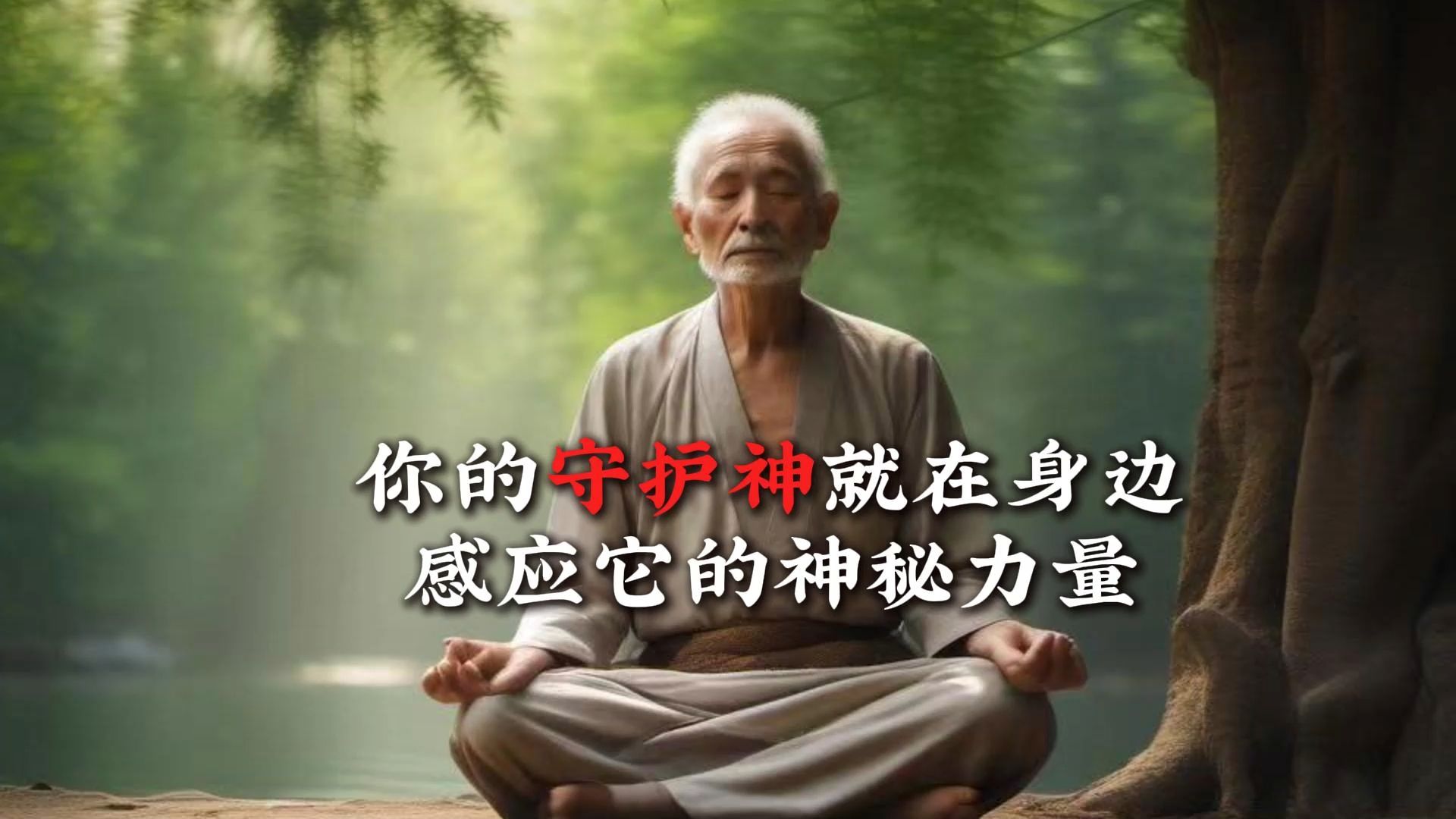 只需一颗心念，守护唤醒神!感应灵性保护的力量，你也可以召唤神明守护自己!