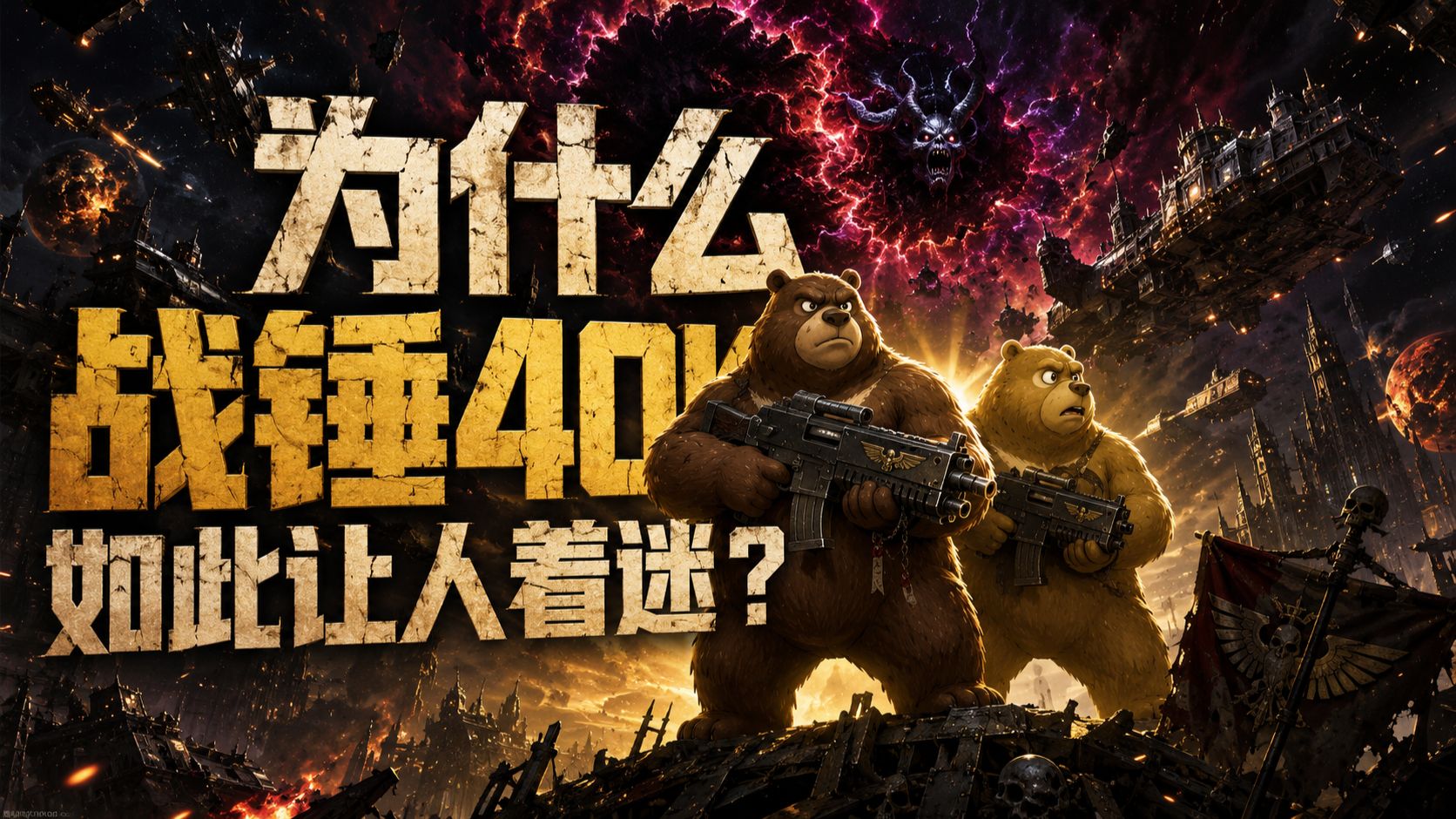 为什么战锤40K如此让人着迷？