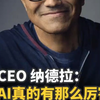 微软CEO 纳德拉：如果AI真的有那么厉害，国家不会让私企独掌大权