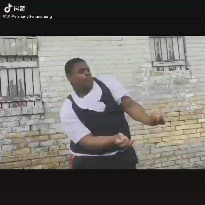 黑人小胖跳舞