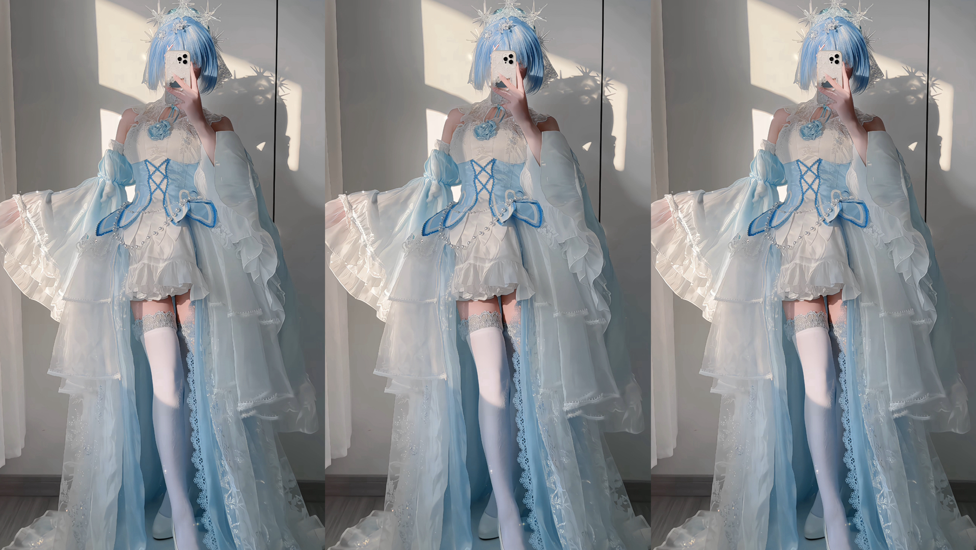 蕾姆冰晶礼服