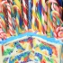 【阳台料理】圣诞美食特辑：彩虹棒棒糖蛋糕