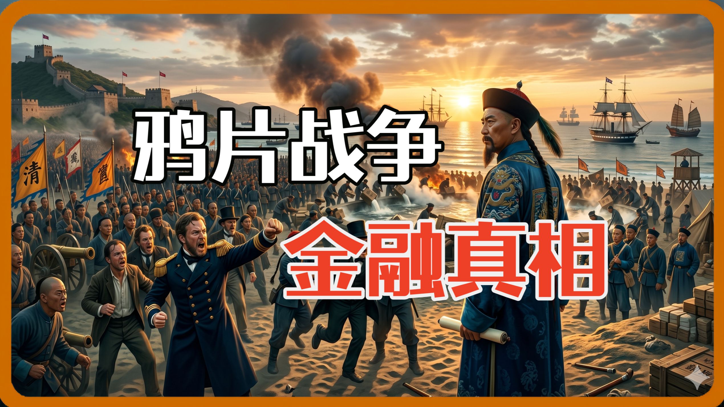 【私人局】鸦片战争的金融真相，一场针对大清帝国的“系统性金融绞杀”