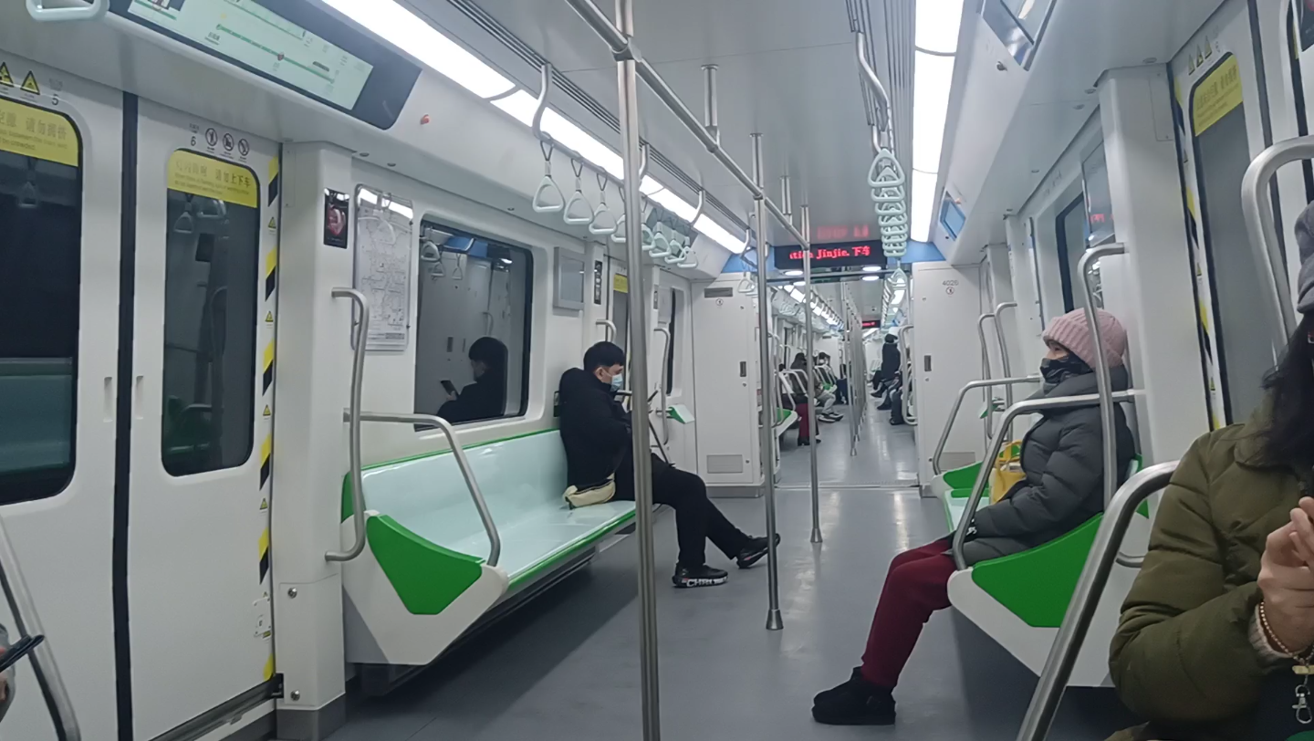 一个视频见识一下天津地铁4号线和平路至金街区间弯道到底有多多、有多弯
