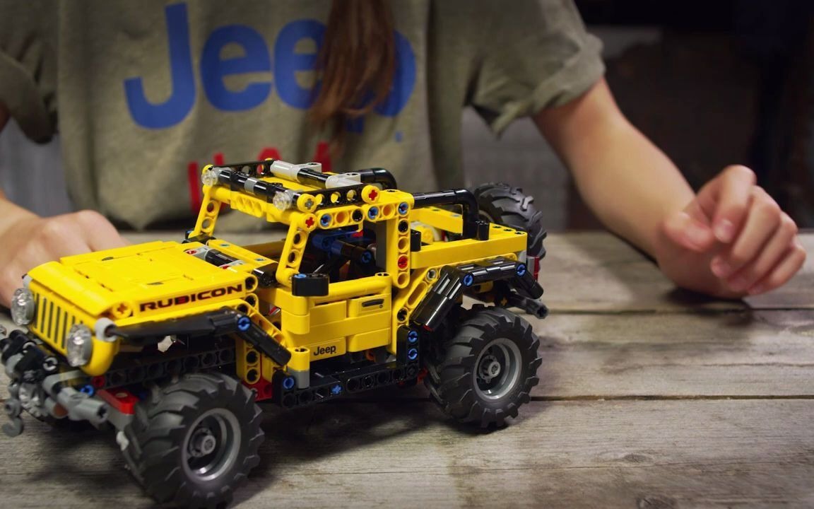 乐高legoxjeep rubicon全地形越野车,乐高x吉普联合推出
