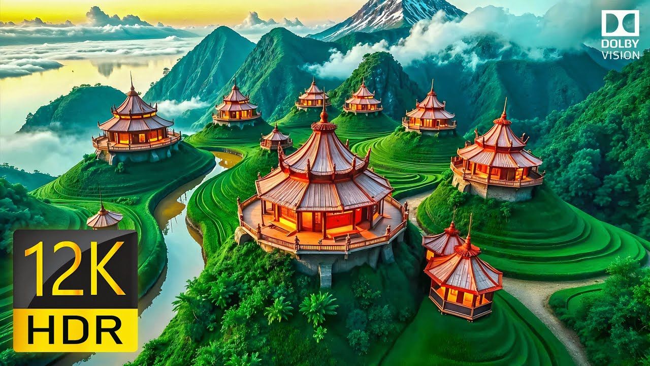 【4K HDR】释放4K HDR 240fps影院般完美的画质I屏幕测试|极致画质|杜比视界|电视屏幕测试|手机屏幕测试 |