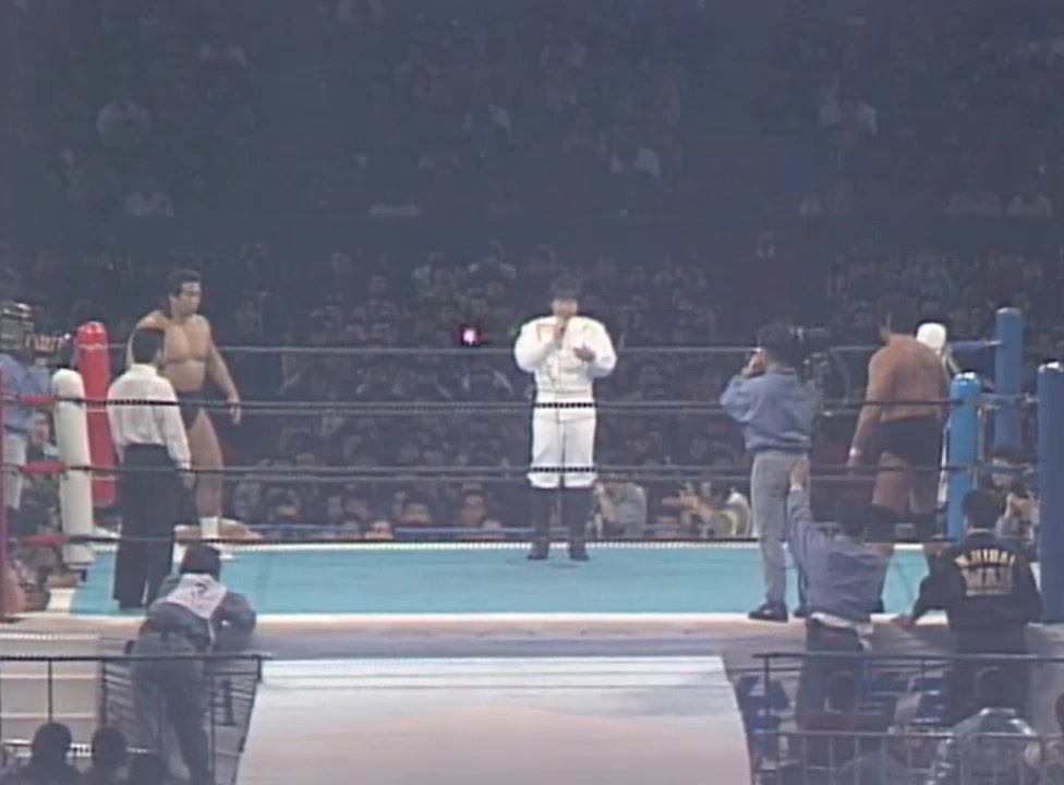 NJPW FANTASTIC STORY IN 闘強導夢1993.01.04 長州力vs. 天龍源一郎_哔哩哔哩_bilibili