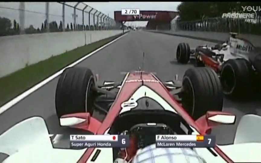 超级亚久里的高光时刻！2007 F1 加拿大站 佐藤琢磨超越阿隆索