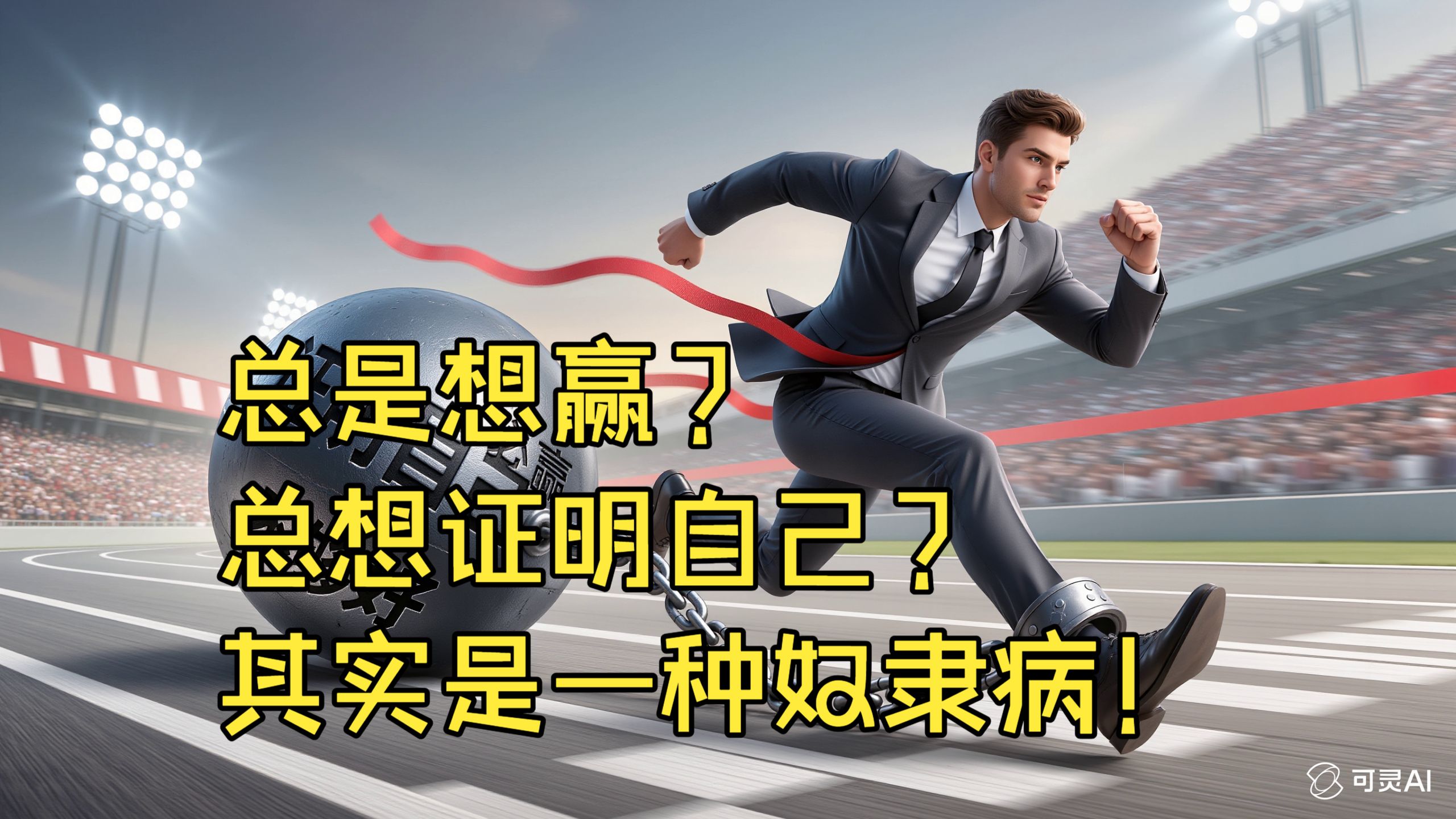 你为什么总想赢？总想证明自己？其实是因为背后的奴隶思维在作祟。