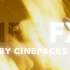视频素材 4K火焰燃烧特效合成素材 包含音效 CinePacks Fire FX