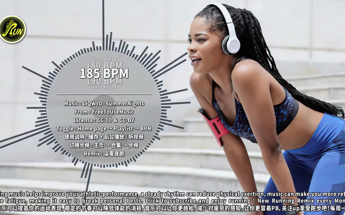 185 #62｜全网步频最全 效果最好的 跑步音乐｜柒零夜跑
